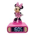 Lexibook Minnie Mouse Alarm Clock with Night Light