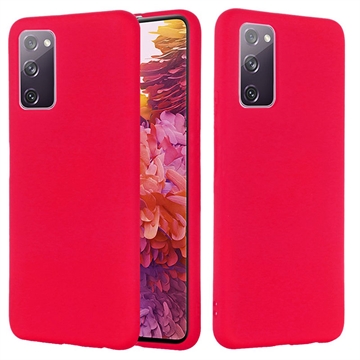 Samsung Galaxy S20 FE 5G Liquid Silicone Case - Red