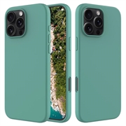 iPhone 16 Pro Max Liquid Silicone Case - Dark Green