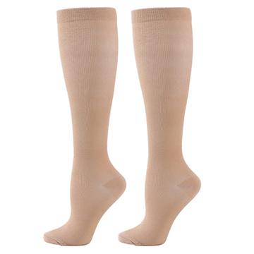 Long Compression Socks for Travel, Sports, Skiing - Sizes 40/44