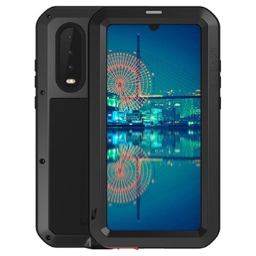 Love Mei Powerful Huawei P30 Hybrid Case - Black