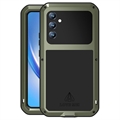 Love Mei Powerful Samsung Galaxy A34 5G Hybrid Case - Green