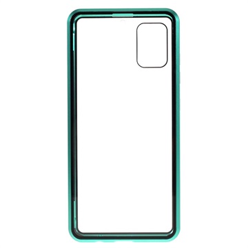 Samsung Galaxy A51 Magnetic Case with Tempered Glass - Green