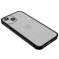 iPhone 14 Magnetic Case with Tempered Glass - Black