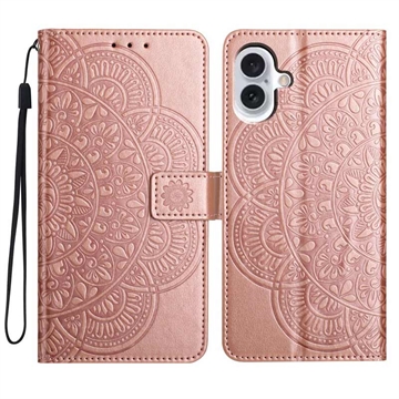 iPhone 16 Plus Mandala Series Wallet Case