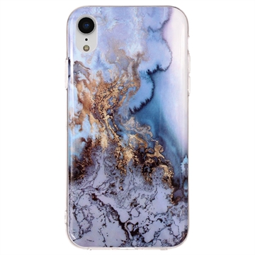 iPhone XR Marble Pattern IMD TPU Case