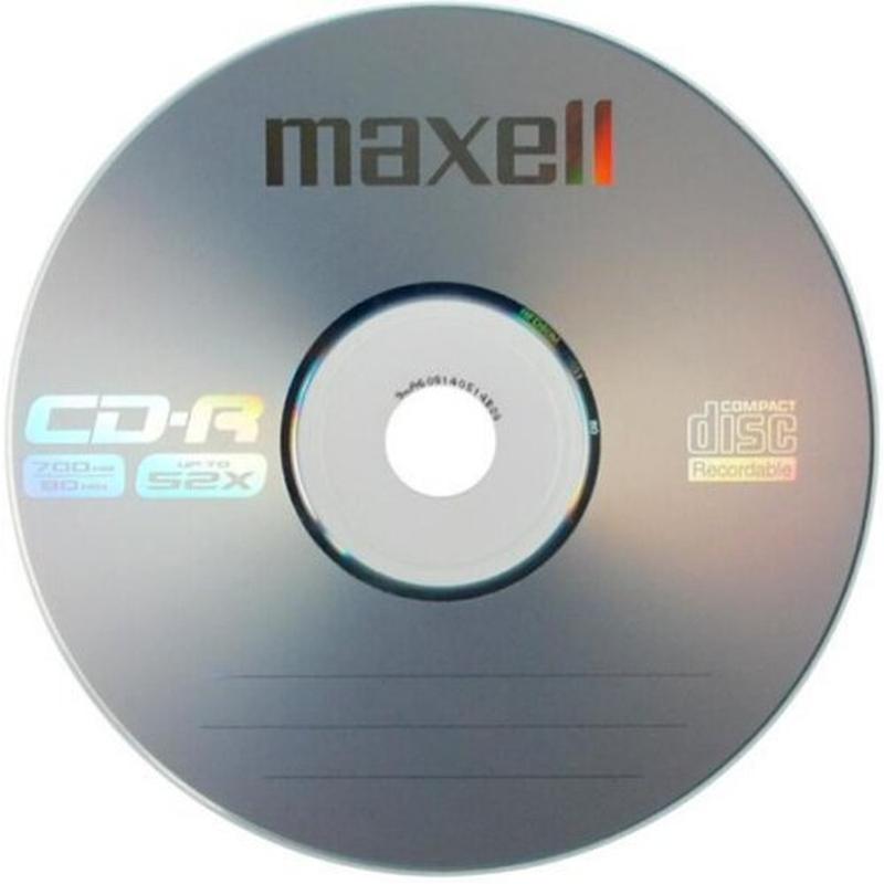 Maxell CD-R 52x/700MB/80min - 50 Pcs.