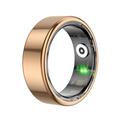 Maxlife MXSR-100 Smart Ring with Charging Case - Size: 9/19.1mm - Gold