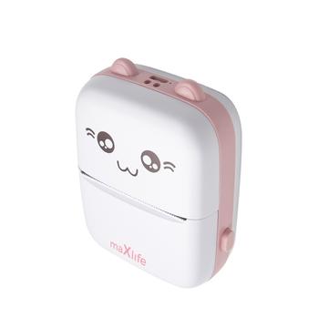 Maxlife MXTP-100 Bluetooth Thermal Printer - Pink