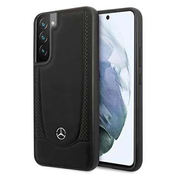 Mercedes-Benz Urban Line Samsung Galaxy S22+ 5G Leather Case - Black