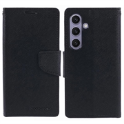 Mercury Goospery Fancy Diary Samsung Galaxy S24+ Wallet Case - Black