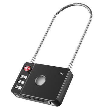 Mili HD-P16-L Steel Wire Smart Lock / Anti-Lost iOS Tracker & Password Security for Luggage