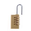 Mini Brass Padlock with Code