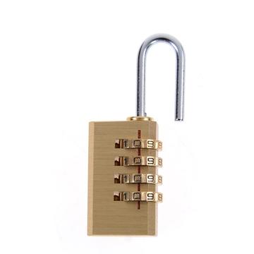 Mini Brass Padlock with Code