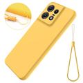 Motorola Edge 50 Pro Liquid Silicone Case - Yellow