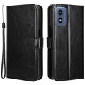 Motorola Moto G Play (2024) Wallet Case with Magnetic Closure - Black