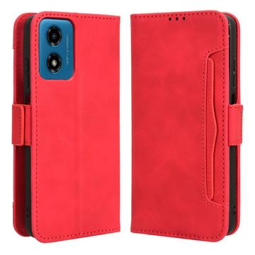 Motorola Moto G24 Power/G04/E14 Cardholder Series Wallet Case - Red