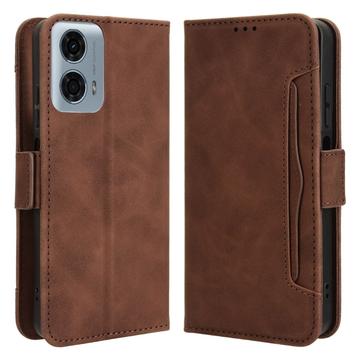 Motorola Moto G34 Cardholder Series Wallet Case - Brown