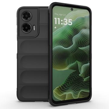 Motorola Moto G35 Rugged TPU Case - Black