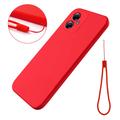 Motorola Moto G54 Liquid Silicone Case - Red