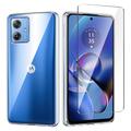 Motorola Moto G64 Saii 2-in-1 TPU Case & Tempered Glass Screen Protector - 9H