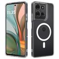 Motorola Moto G75 Hybrid Case - MagSafe Compatible - Transparent