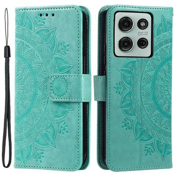 Motorola Moto G75 Mandala Series Wallet Case