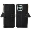 Motorola Moto G75 Wallet Leather Case with RFID