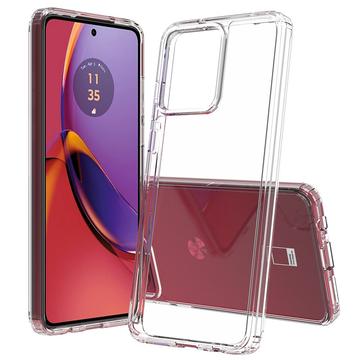 Motorola Moto G84 Scratch-Resistant Hybrid Case - Transparent