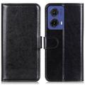 Motorola Moto G85/S50 Neo Wallet Case with Magnetic Closure - Black