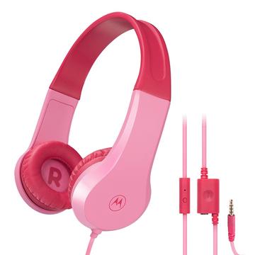 Motorola Moto JR200 Kids Wired Headphones - Pink