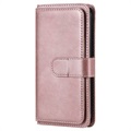 Multi-Card Slot Xiaomi Redmi Note 11T 5G/Poco M4 Pro 5G Wallet Case - Rose Gold