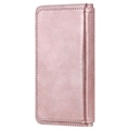 Multi-Card Slot Xiaomi Redmi Note 11T 5G/Poco M4 Pro 5G Wallet Case - Rose Gold