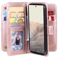 Multi-Card Slot Xiaomi Redmi Note 11T 5G/Poco M4 Pro 5G Wallet Case - Rose Gold