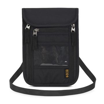 Multifunctional Travel Bag with RFID Protection - Black