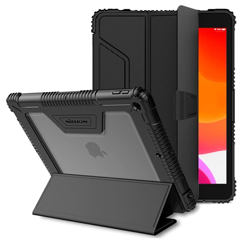 Nillkin Bumper iPad 10.2 2019/2020 Smart Folio Case - Black / Transparent