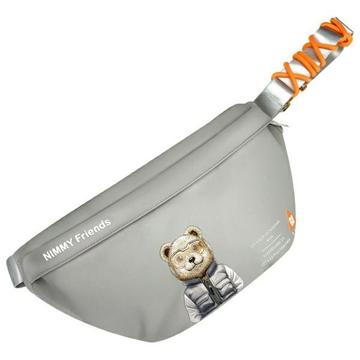 Nimmy Friends Cool&Cute 2.0 Bear Crossbody Bag - Grey