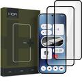Nothing Phone (2a) Hofi Premium Pro+ Tempered Glass Screen Protector - 9H - 2 Pcs. - Black Edge
