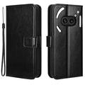 Nothing Phone (2a) Wallet Case with Magnetic Closure - Black