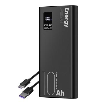 Obal:Me EnergyPulse Powerbank 10000mAh - 22.5W - Black