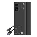 Obal:Me EnergyPulse Powerbank 30000mAh - 22.5W - Black