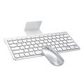Omoton KB088/BM001 Wireless Mouse and Keyboard Combo for iPad/iPhone - Silver