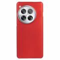 OnePlus 12 Rubberized Plastic Case - Red