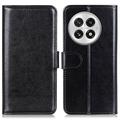 OnePlus 13 Wallet Case with Magnetic Closure - Black