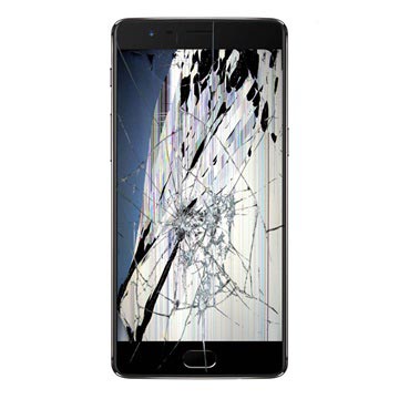 OnePlus 3T LCD and Touch Screen Repair - Black