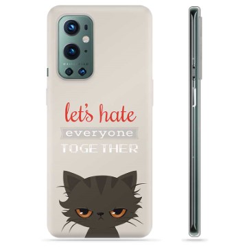 OnePlus 9 Pro TPU Case - Angry Cat