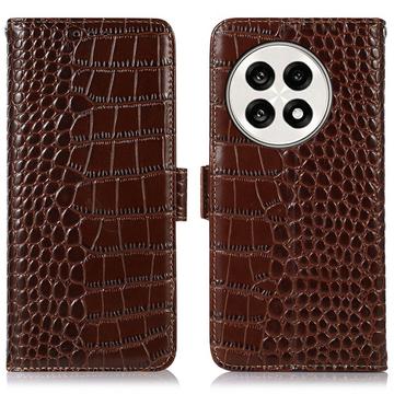 OnePlus Ace 5/5 Pro/13R Crocodile Series Wallet Leather Case with RFID