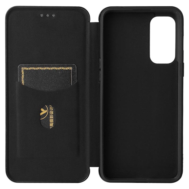 OnePlus Nord 2 5G Flip Case Carbon Fiber