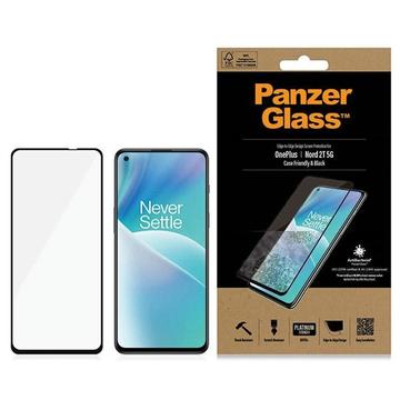 OnePlus Nord 2T PanzerGlass E2E Case Friendly Screen Protector - 9H - Black Edge