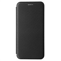 OnePlus Nord CE 5G Flip Case - Carbon Fiber - Black